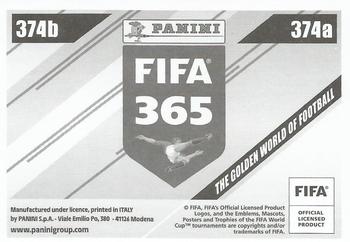 2024 Panini FIFA 365 Stickers #374a/374b Diogo Costa / Samuel Portugal Back