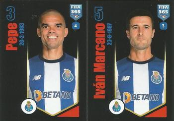 2024 Panini FIFA 365 Stickers #377a/377b Pepe / Ivan Marcano Front