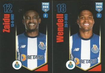 2024 Panini FIFA 365 Stickers #378a/378b Zaidu Sanusi / Wendell Front
