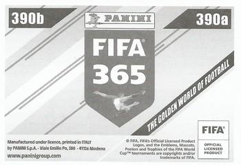 2024 Panini FIFA 365 Stickers #390a/390b Odysseas Vlachodimos / Anatoliy Trubin Back
