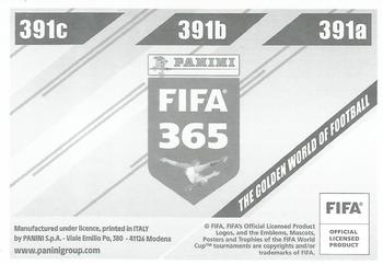 2024 Panini FIFA 365 Stickers #391a/391b/391c Odysseas Vlachodimos / António Silva / Alexander Bah Back