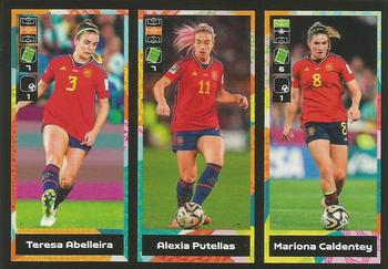 2024 Panini FIFA 365 Stickers #426 Teresa Abelleira / Alexia Putellas / Mariona Caldentey Front