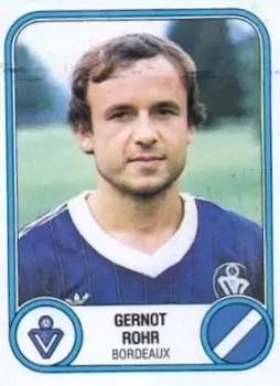 1982-83 Panini Football 83 (France) #41 Gernot Rohr Front