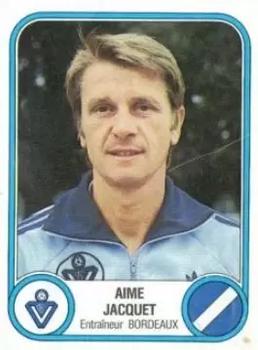 1982-83 Panini Football 83 (France) #54 Aime Jacquet Front