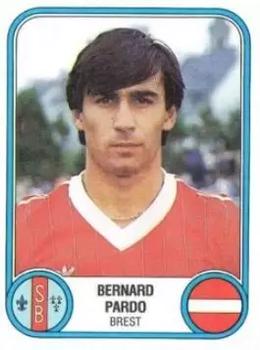 1982-83 Panini Football 83 (France) #64 Bernard Pardo Front