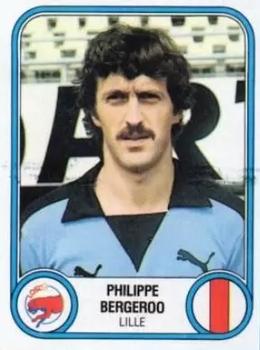 1982-83 Panini Football 83 (France) #112 Philippe Bergeroo Front