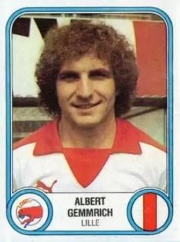 1982-83 Panini Football 83 (France) #122 Albert Gemmrich Front