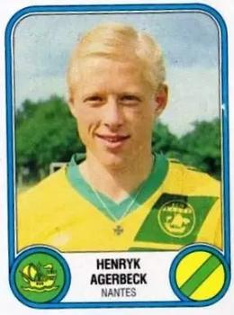1982-83 Panini Football 83 (France) #233 Henryk Agerbeck Front
