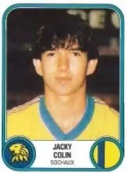 1982-83 Panini Football 83 (France) #297 Jacky Colin Front
