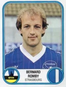 1982-83 Panini Football 83 (France) #312 Bernard Romby Front