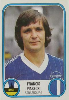 1982-83 Panini Football 83 (France) #316 Francis Piasecki Front