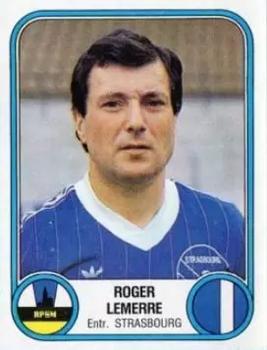 1982-83 Panini Football 83 (France) #324 Roger Lemerre Front