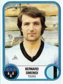 1982-83 Panini Football 83 (France) #347 Bernard Simondi Front