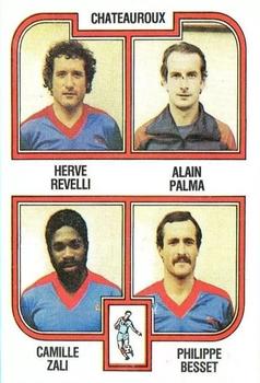 1982-83 Panini Football 83 (France) #385 Herve Revelli / Alain Palma / Camille Zali / Philippe Besset Front