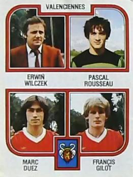 1982-83 Panini Football 83 (France) #418 Erwin Wilczek / Rousseau / Duez / Gilot Front