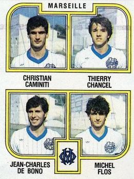 1982-83 Panini Football 83 (France) #458 Christian Caminiti / Chancel / De Bono / Flos Front