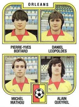 1982-83 Panini Football 83 (France) #470 Pierre-Yves Boitard / Leopoldes / Mathou / Queyrel Front