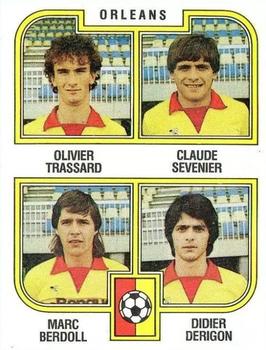 1982-83 Panini Football 83 (France) #471 Olivier Trassard / Sevenier / Berdoll / Derigon Front