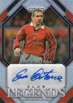 2023-24 Panini Prizm Premier League - Club Legends Signatures Silver #CL-EC Eric Cantona Front