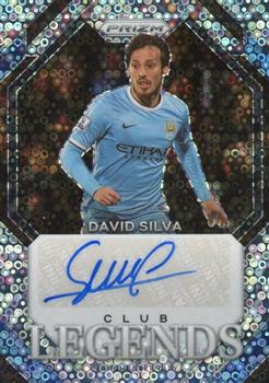 2023-24 Panini Prizm Premier League - Club Legends Signatures Breakaway #CL-DS David Silva Front
