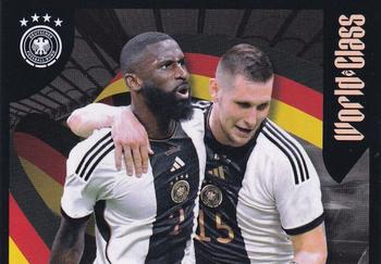 2024 Panini World Class: The Game Changers Stickers #100 Antonio Rudiger / Niklas Sule Front