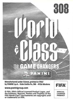 2024 Panini World Class: The Game Changers Stickers #308 Unai Simon Back