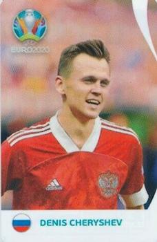 2020 Panini UEFA Euro 2020 International Stickers Preview - Coca-Cola (Poland) #C11 Denis Cheryshev Front