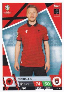 2024 Topps Match Attax Euro 2024 Germany #ALB7 Iván Balliu Front