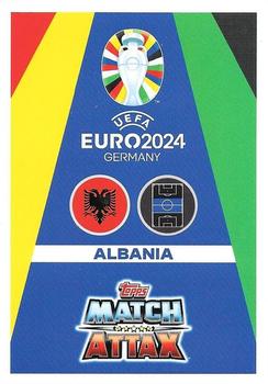 2024 Topps Match Attax Euro 2024 Germany #ALB11 Klaus Gjasula Back