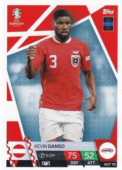 2024 Topps Match Attax Euro 2024 Germany #AUS10 Kevin Danso Front