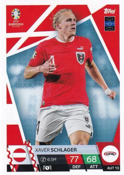 2024 Topps Match Attax Euro 2024 Germany #AUT13 Xaver Schlager Front