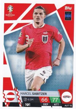 2024 Topps Match Attax Euro 2024 Germany #AUT15 Marcel Sabitzer Front