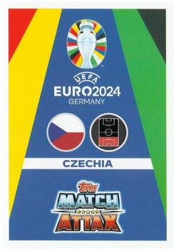 2024 Topps Match Attax Euro 2024 Germany #CZE2 Vladimir Coufal Back