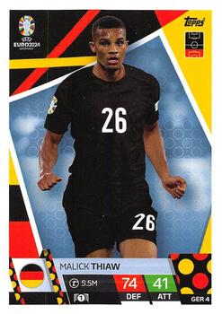 2024 Topps Match Attax Euro 2024 Germany #GER4 Malick Thiaw Front