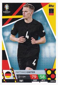 2024 Topps Match Attax Euro 2024 Germany #GER6 Matthias Ginter Front