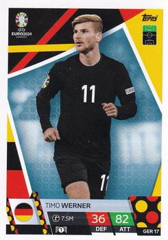 2024 Topps Match Attax Euro 2024 Germany #GER17 Timo Werner Front