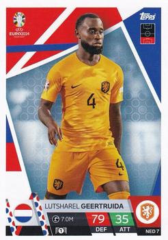 2024 Topps Match Attax Euro 2024 Germany #NED7 Lutsharel Geertruida Front