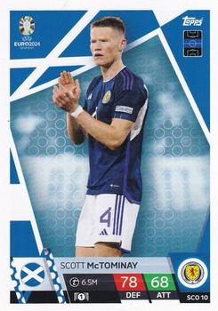 2024 Topps Match Attax Euro 2024 Germany #SCO10 Scott McTominay Front