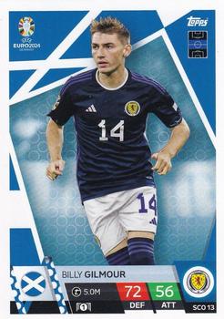 2024 Topps Match Attax Euro 2024 Germany #SCO13 Billy Gilmour Front