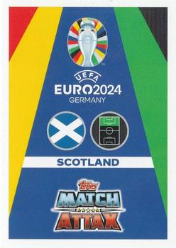 2024 Topps Match Attax Euro 2024 Germany #SCO17 Ryan Christie Back