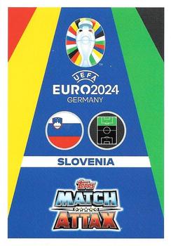 2024 Topps Match Attax Euro 2024 Germany #SVN16 Andraž Šporar Back