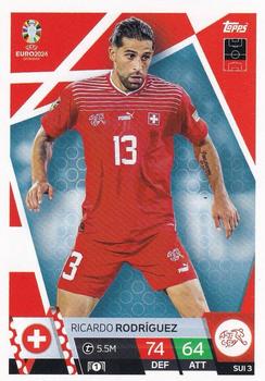 2024 Topps Match Attax Euro 2024 Germany #SUI3 Ricardo Rodríguez Front
