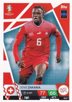 2024 Topps Match Attax Euro 2024 Germany #SUI7 Denis Zakaria Front