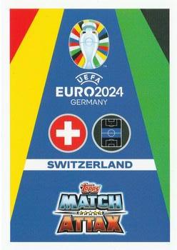 2024 Topps Match Attax Euro 2024 Germany #SUI12 Granit Xhaka Back