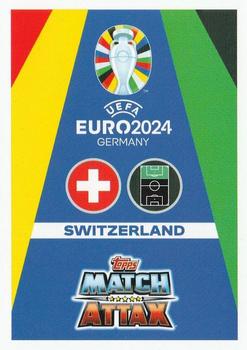 2024 Topps Match Attax Euro 2024 Germany #SUI16 Cédric Itten Back