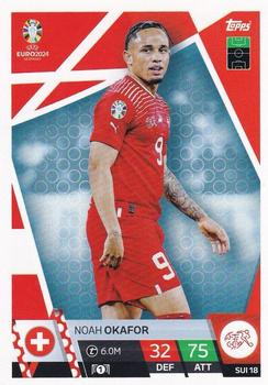2024 Topps Match Attax Euro 2024 Germany #SUI18 Noah Okafor Front