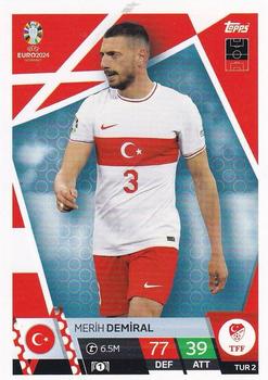 2024 Topps Match Attax Euro 2024 Germany #TUR2 Merih Demiral Front