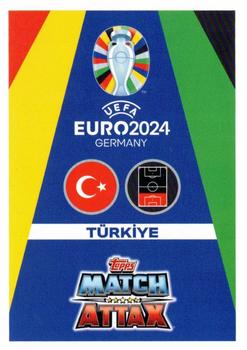 2024 Topps Match Attax Euro 2024 Germany #TUR3 Çağlar Söyüncü Back