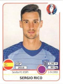 2016 Panini UEFA Euro Stickers - Update Set #353x Sergio Rico Front