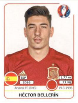 2016 Panini UEFA Euro Stickers - Update Set #357x Héctor Bellerin Front